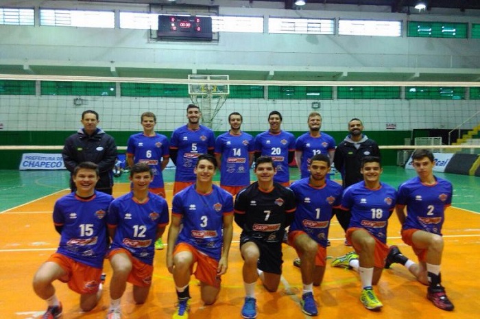 Voleibol masculino de Itajaí vence segunda etapa do estadual 1 (Divulgação)