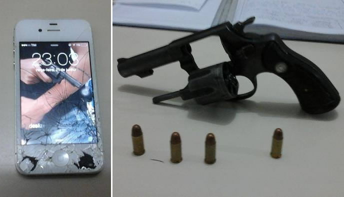 Adolescente é apreendido por posse de arma, em Camboriú