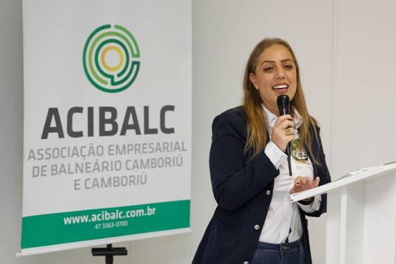 Jade Ribeiro diz na ACIBALC que setor varejista será beneficiado pelo centro de eventos