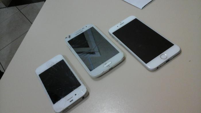 Rapaz é detido com três celulares furtados na Praça Higino Pio