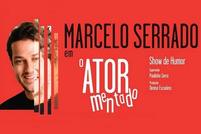 Ator Marcelo Serrado apresenta espetáculo de humor com temas atuais