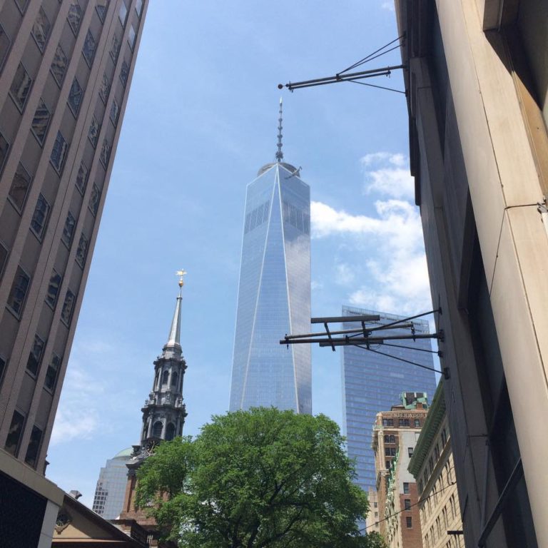 Em memória às vítimas do World Trade Center