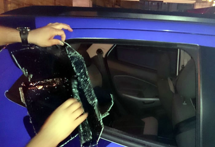 Homem é preso após quebrar viatura da Guarda Municipal 1 viatura gm