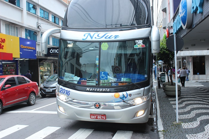 Fiscalização de ônibus de turismo é intensificada em Balneário Camboriú
