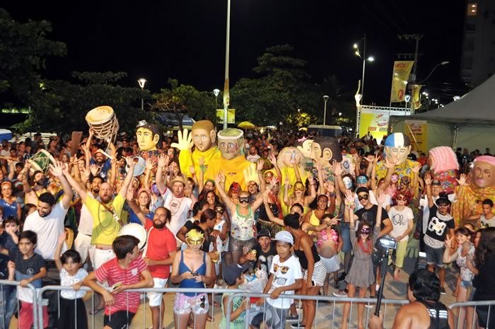 Último dia do Festival Folias de Carnaval promete muito agito na Praça Almirante Tamandaré