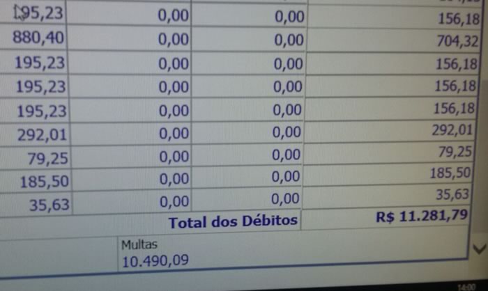 Agentes de Trânsito abordam moto com licenciamento em aberto e mais de 10 mil reais em débitos