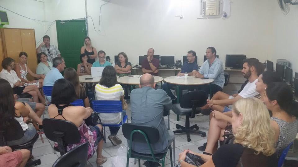 Comunidade escolar faz reivindicações para nova sede do Laureano Pacheco