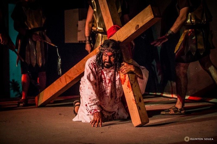 Sexta-feira, 14, terá teatro da Paixão de Cristo em Itajaí