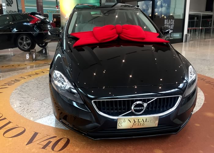 Balneário Shopping vai sortear um Volvo V40 no Natal