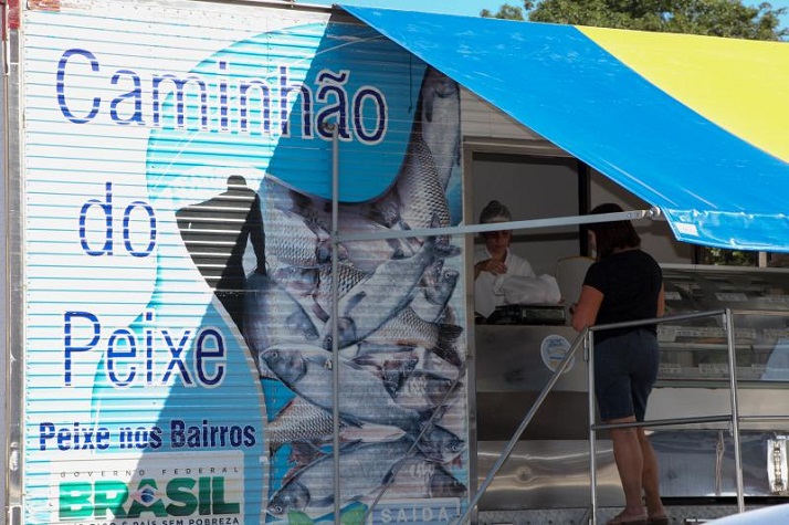 Confira a agenda do Caminhão do Peixe de Itajaí para a próxima semana