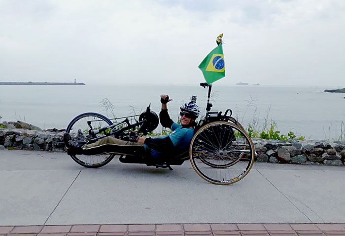 Paratleta de Camboriú participará de prova de handbike