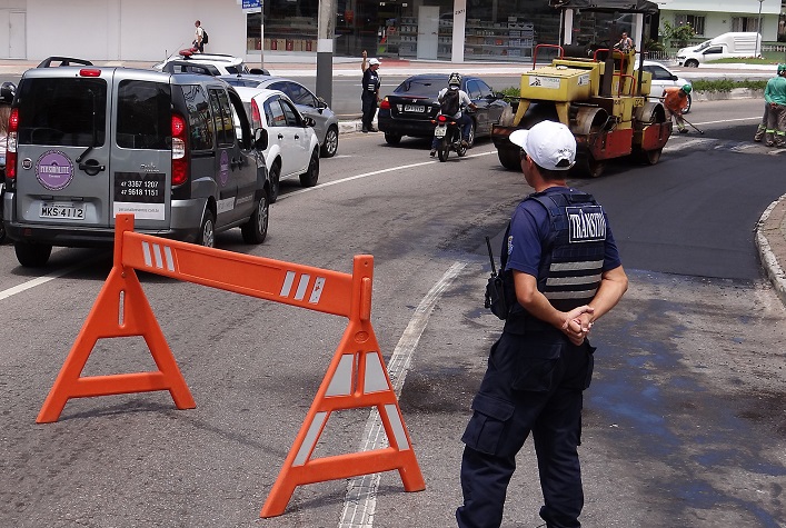Balneário Camboriú terá três pontos de obras nesta segunda-feira