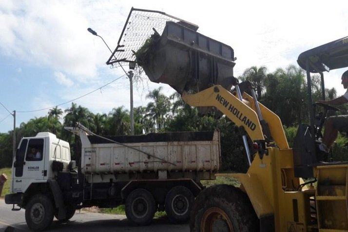 Secretaria de Obras retoma mutirão de limpeza em Itajaí