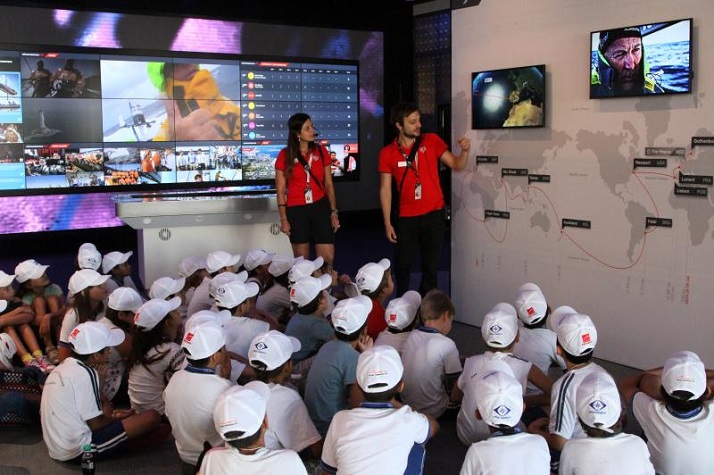 Mais de 30 mil alunos de Itajaí participam de atividades da Volvo Ocean Race