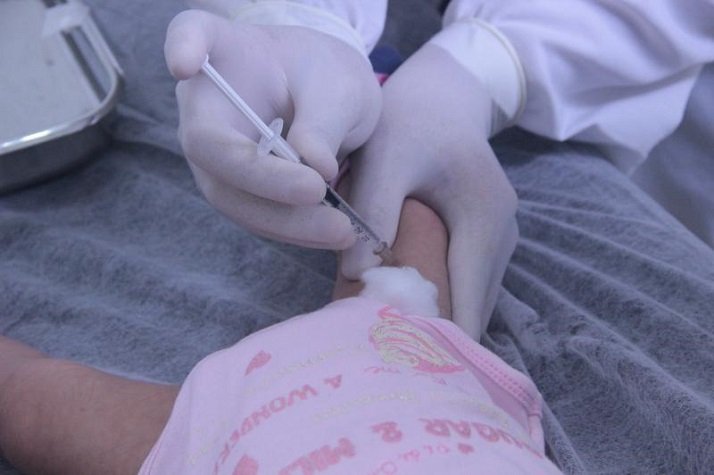 Vacinação contra polio, sarampo e hepatite B será oferecida neste sábado na Hercílio Luz