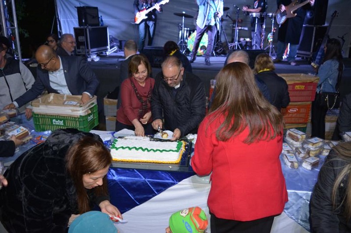 Corte do bolo de aniversário de Itajaí segue até quarta-feira