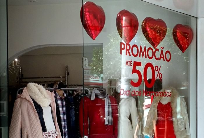 Vendas para o Dia dos Namorados deve ter ligeira alta no comércio de Balneário Camboriú