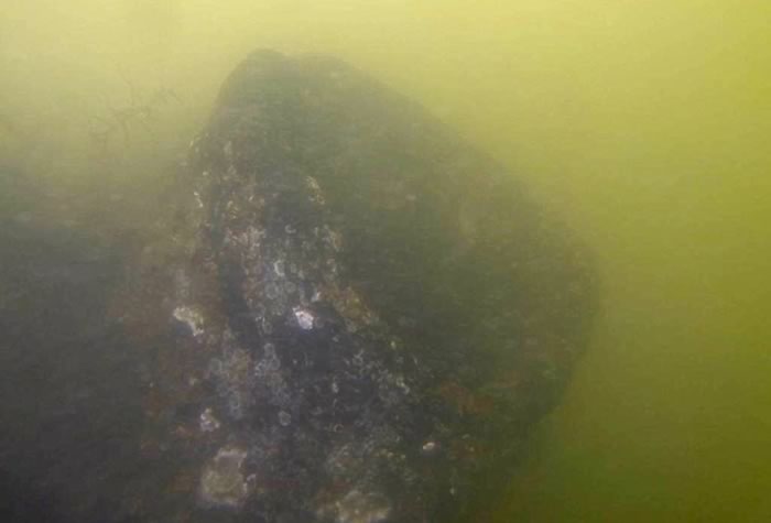 Apresentado relatório sobre casco soçobrado do navio Pallas no fundo do Rio Itajaí-Açu