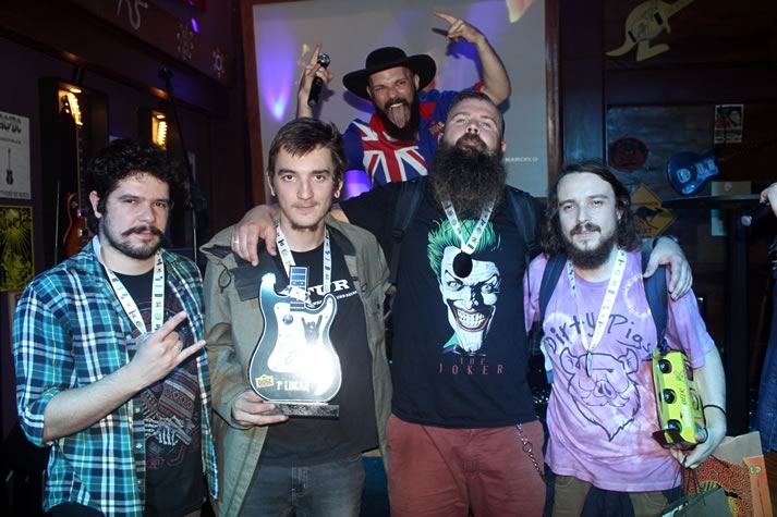 Banda DirtyPigs é a vencedora do Didge Garage Band 2018