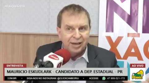 Mauricio Skudlark, candidato a deputado estadual pelo PR