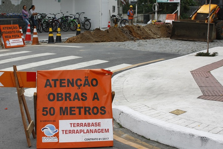 Rua 1401 será fechada e Avenida Brasil ficará em meia pista nesta terça-feira