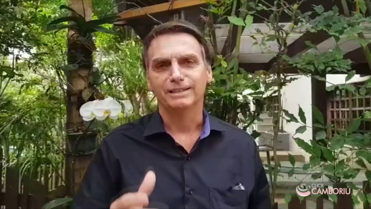 Bolsonaro agradece apoio do prefeito de Balneário Camboriú
