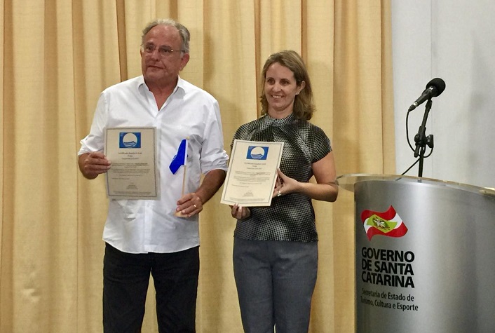 Balneário Camboriú recebe a certificação Bandeira Azul