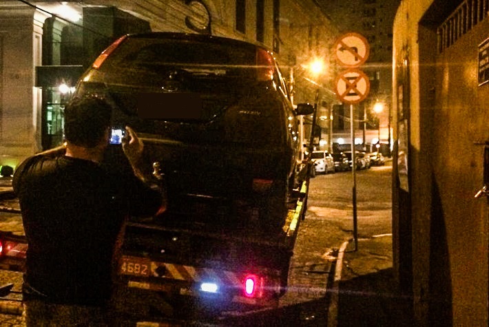 Infração de trânsito mais cometida em outubro foi estacionar em local proibido