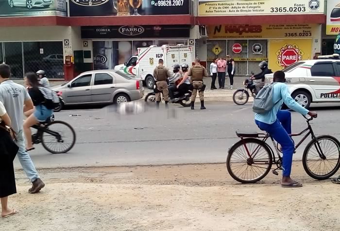 Vítima de acidente na Av. Santa Catarina está em coma induzido