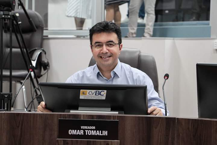 Omar Tomalih (PSB) é eleito presidente da Câmara de Vereadores de Balneário Camboriú