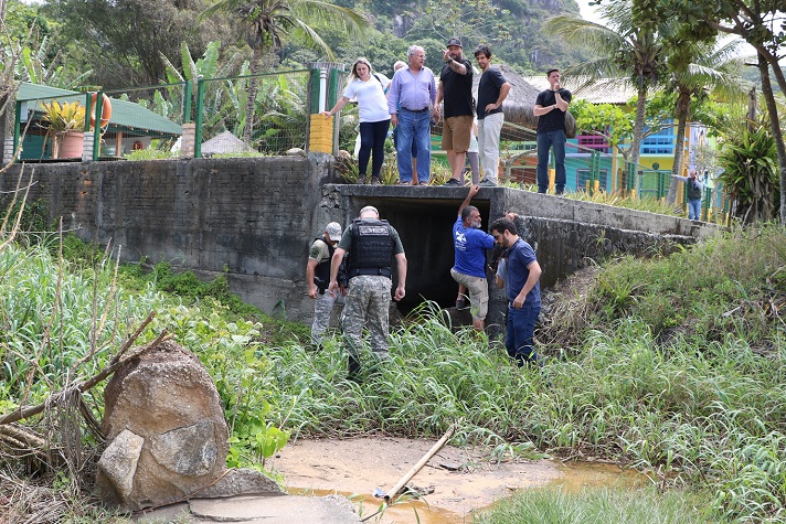 Águas Limpas fez vistorias nas praias agrestes nesta segunda-feira