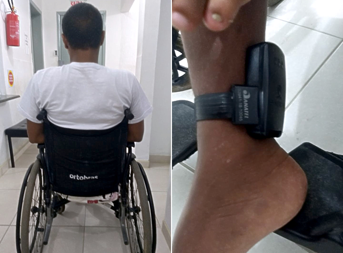 Cadeirante com tornozeleira eletrônica é preso por tráfico em Itapema