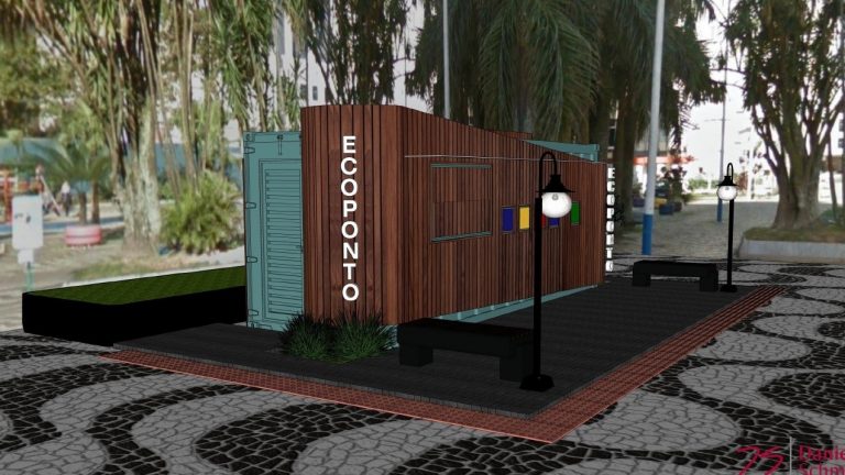 Balneário Camboriú está implantando ecopontos para incentivar a reciclagem