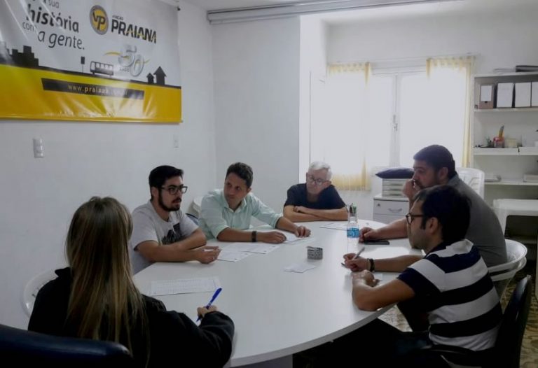 Reivindicações dos usuários do transporte coletivo são apresentadas em encontro com a Viação Praiana