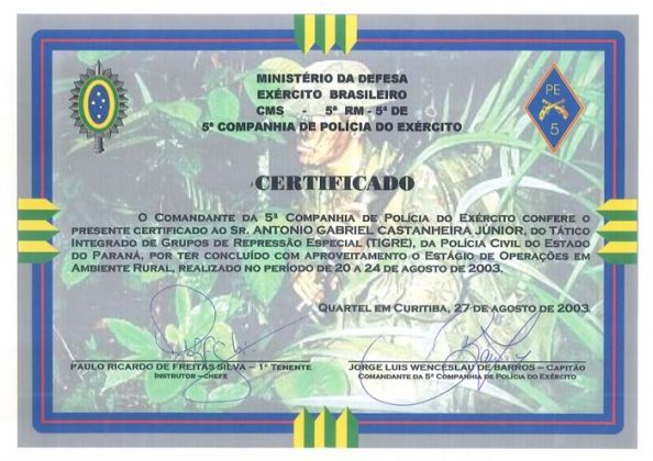 certificados castanheira 18