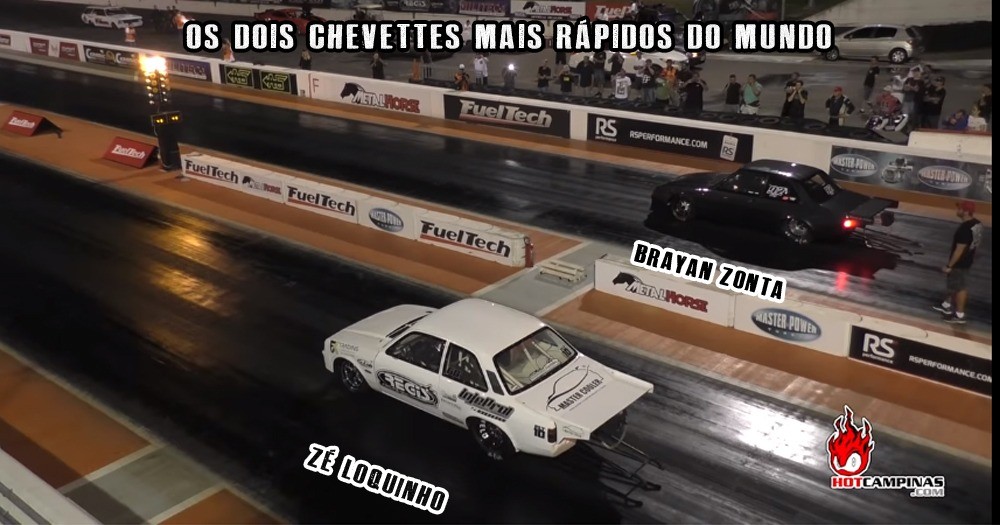 Chevettes mais rápidos do mundo duelam em Balneário Camboriú neste final de semana