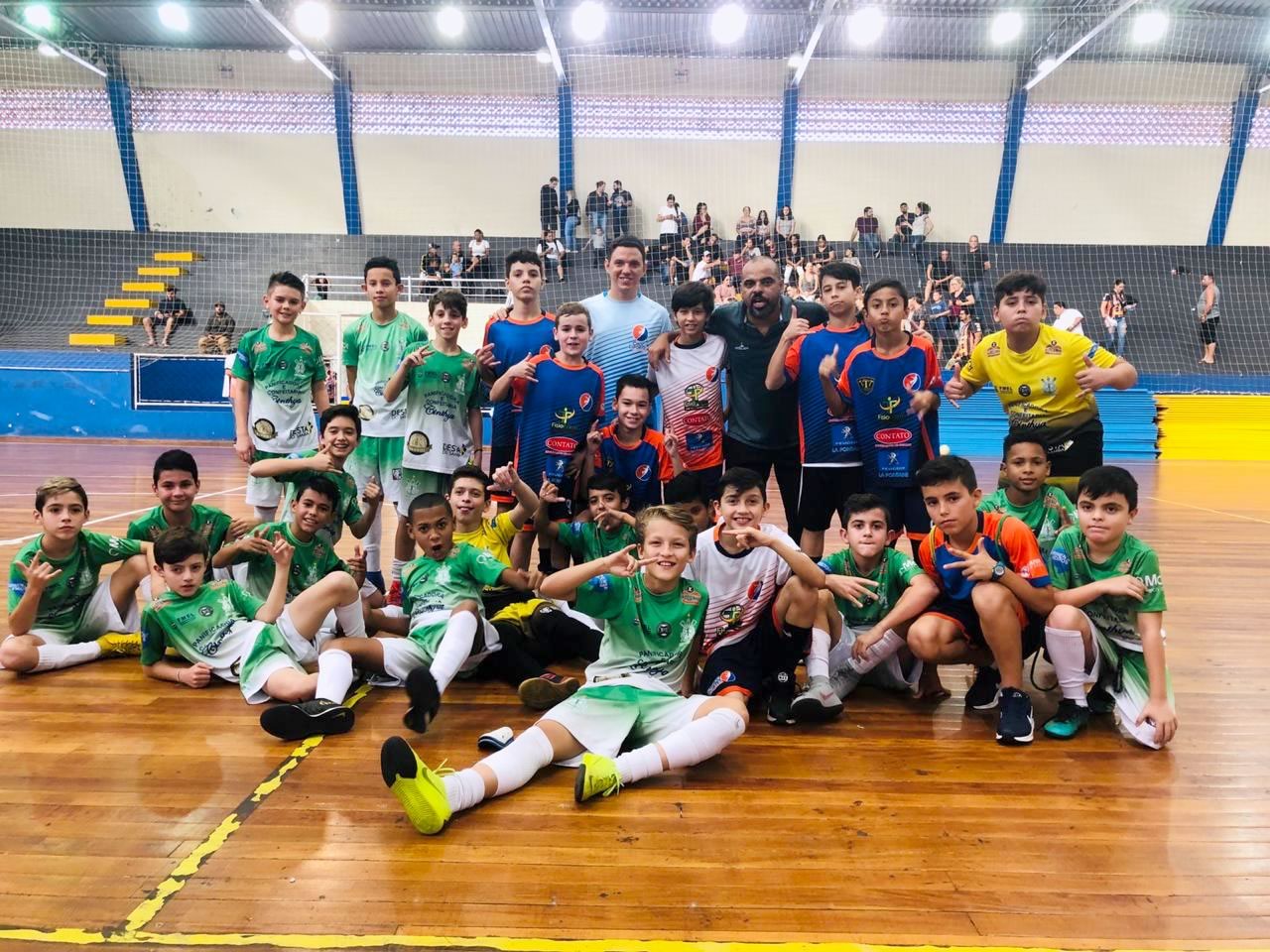 Futsal Sub 12 do Almirante Barroso está na final da Copa Catarinense