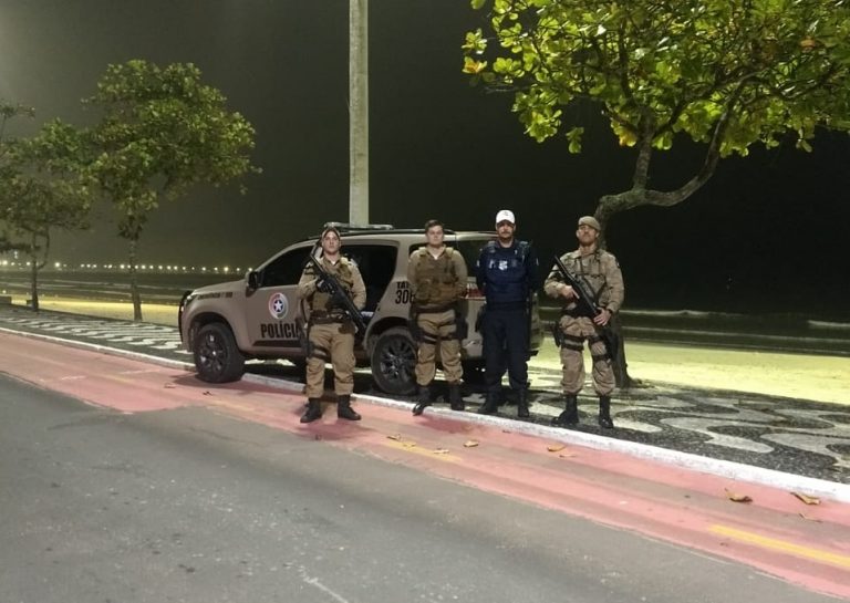 Blitz da Lei Seca é realizada na Av. Atlântica no final de semana