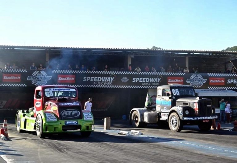 Arrancada de caminhões no Speedway neste final de semana