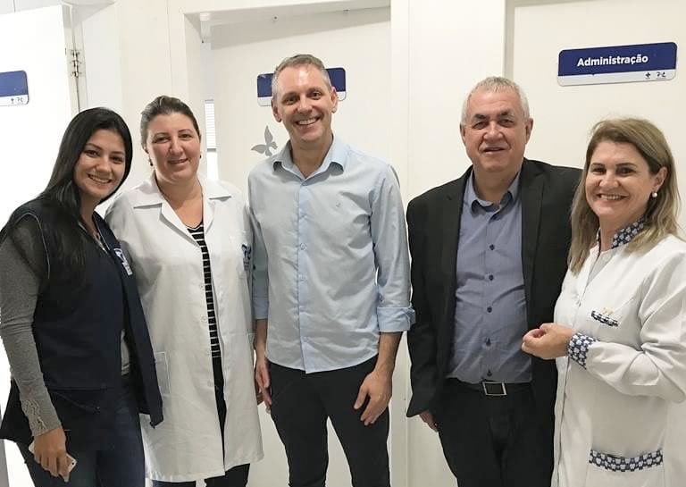 Vereador Joceli Nazari visita Unidades Básicas de Saúde do município