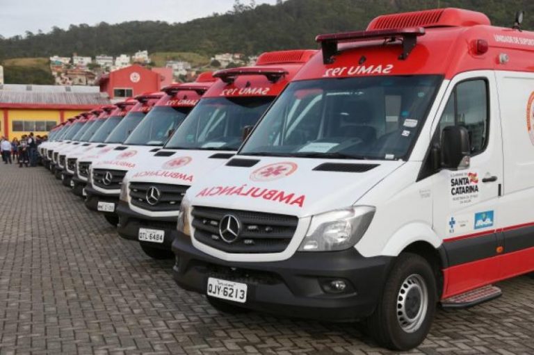 Itajaí recebe nova ambulância de suporte avançado para o Samu