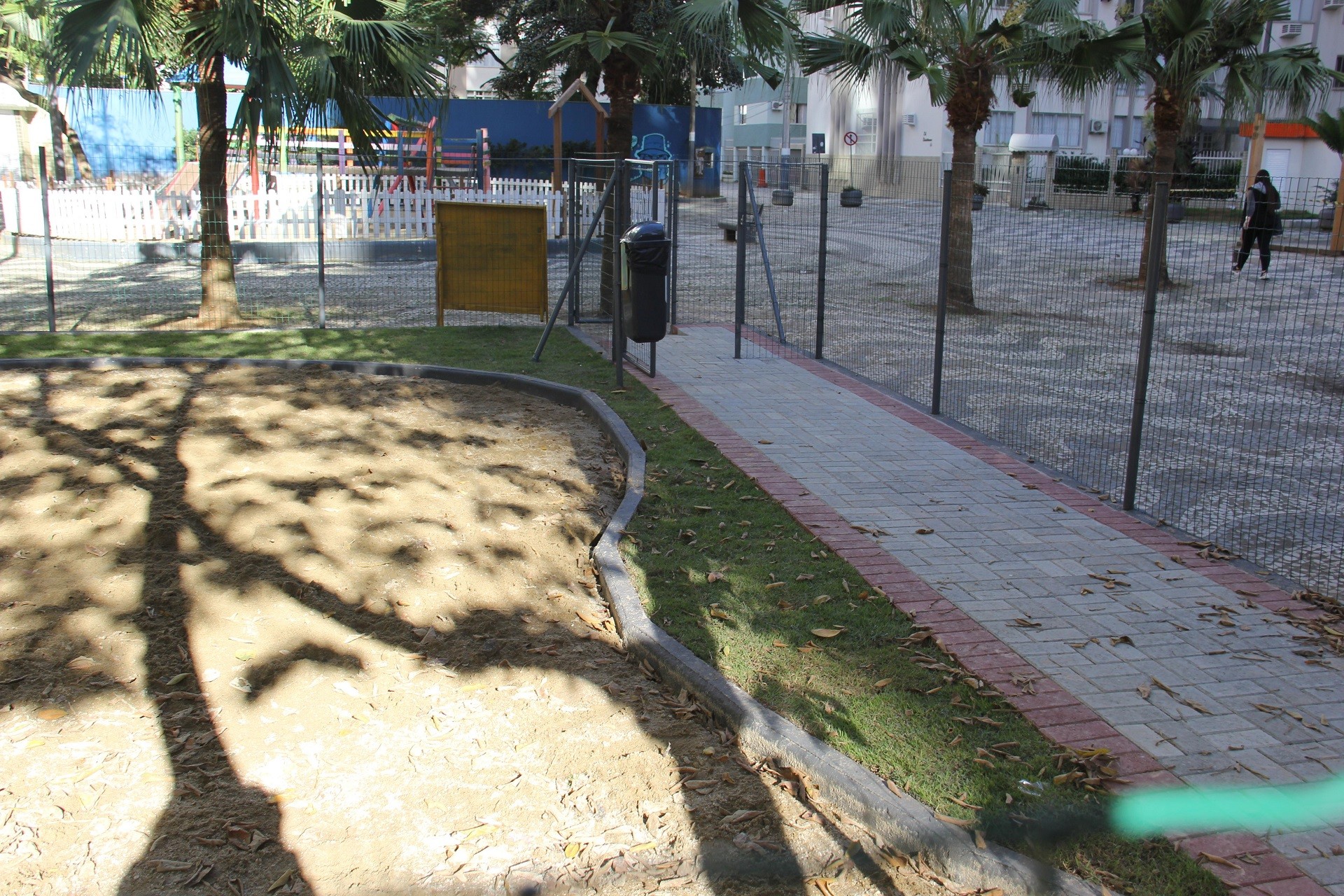 Revitalização da Praça Higino Pio segue para fase final