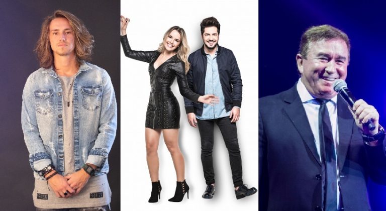 Vitor Kley, Thaeme e Thiago e  Amado Batista farão shows no aniversário de BC