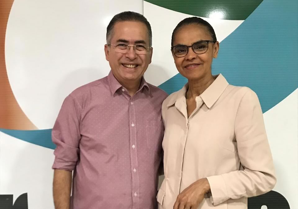 Marina Silva abre as portas da Rede para Lapa ser candidato a prefeito de Itajaí
