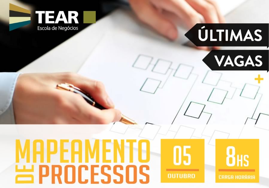 Últimas Vagas para o Treinamento Executivo Inovador da Tear, que acontece neste sábado, 05