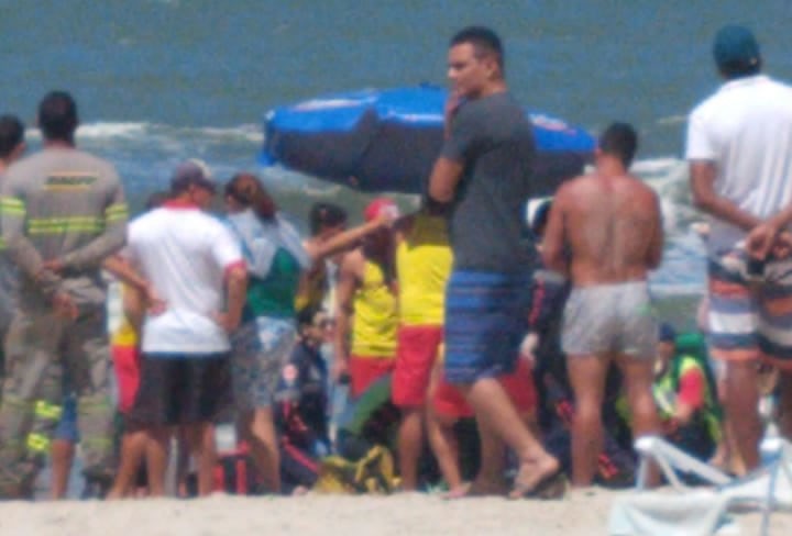 Banhista morre afogado na Praia Central