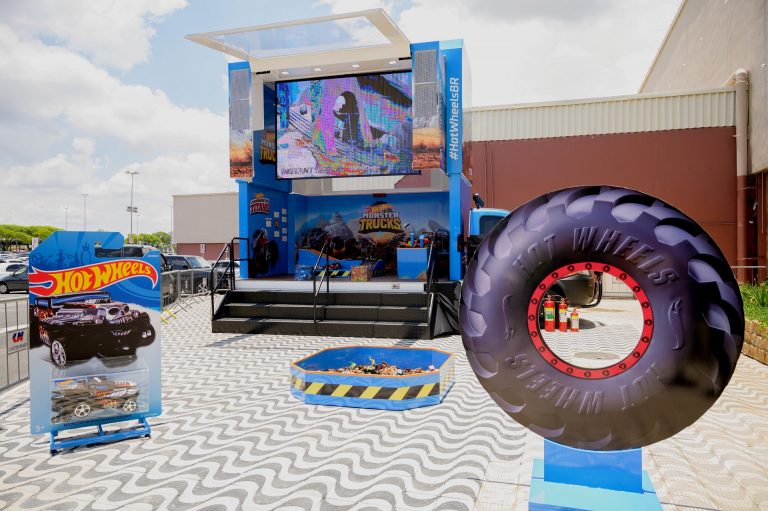 Turnê de Hot Wheels Monster Trucks chega ao Balneário Shopping com exibições gratuitas