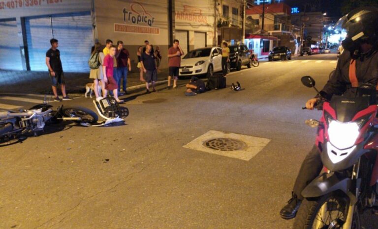 Após acidente com omissão de socorro em BC, grupo de motoboys encontra motorista em Camboriú