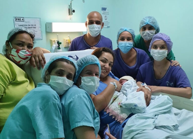 Primeiros bebês de 2021 nascem na Maternidade do Hospital Ruth Cardoso