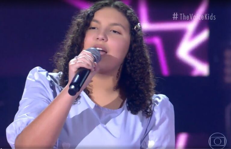Moradora de Camboriú está no The Voice Kids